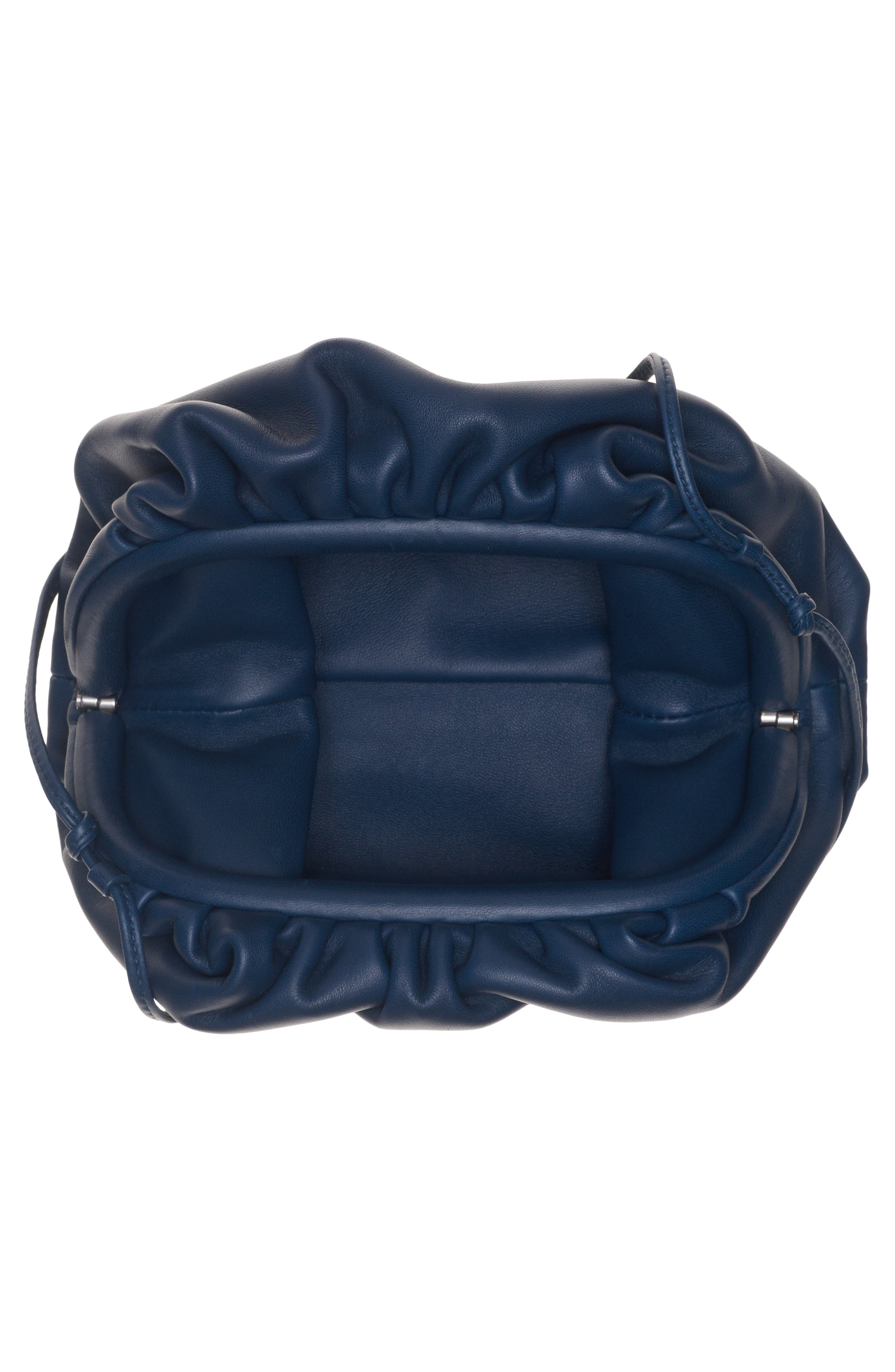 Bottega Veneta The Mini Pouch Calfskin Leather Clutch, Alternate, color, 