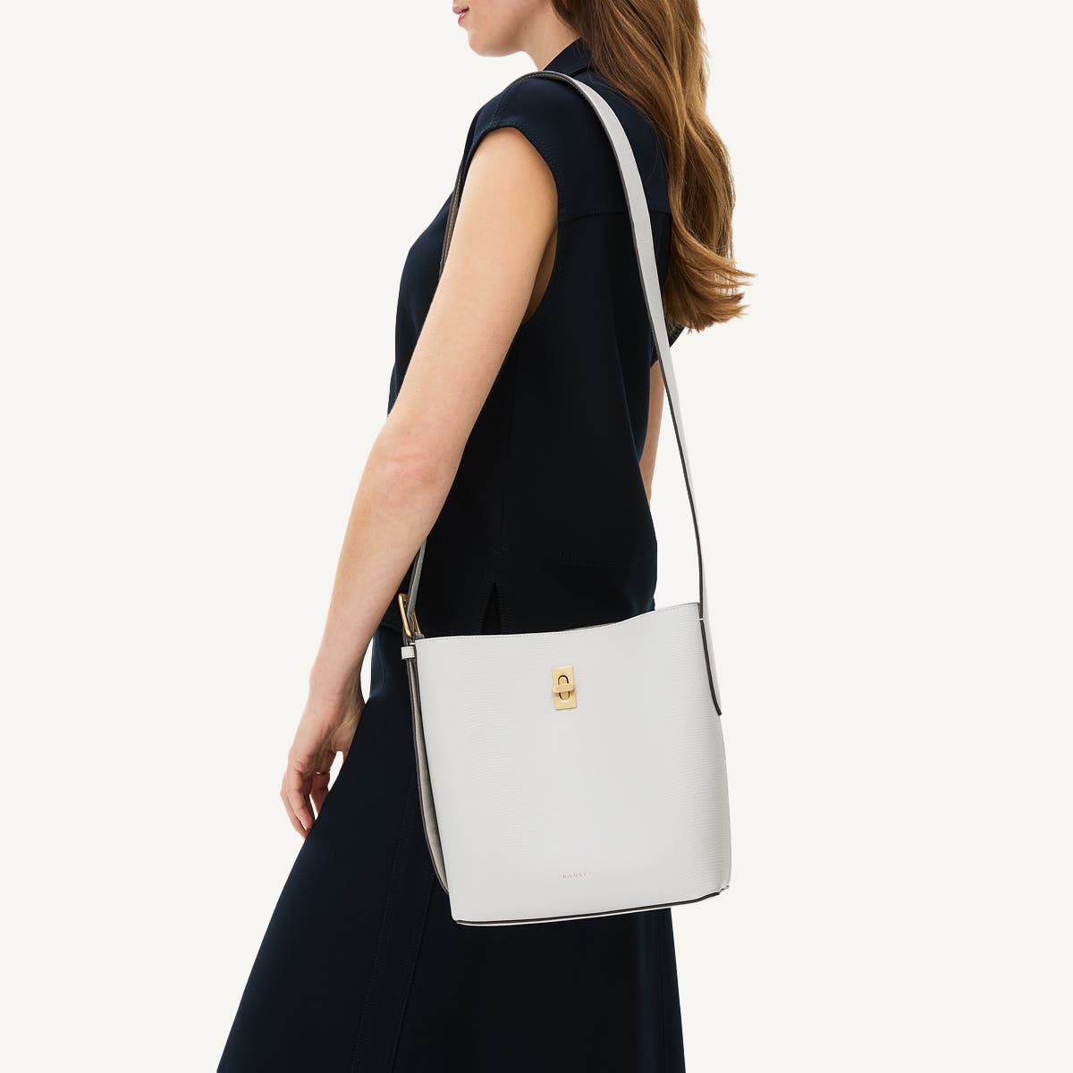 Radley Threadneedle Street - Faux Liz Medium Open Top Crossbody Bag, Alternate, color, Mist