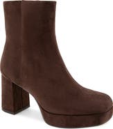 Reaction Kenneth Cole Klooney Faux Leather Platform Bootie