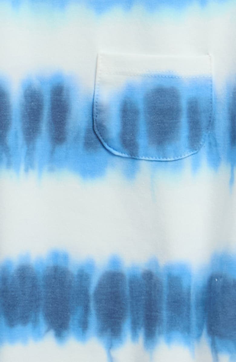 Splendid Kids' Sagrasso Tie Dye Pocket T-Shirt & Drawstring Shorts Set, Alternate, color, Sagrasso Tie Dye