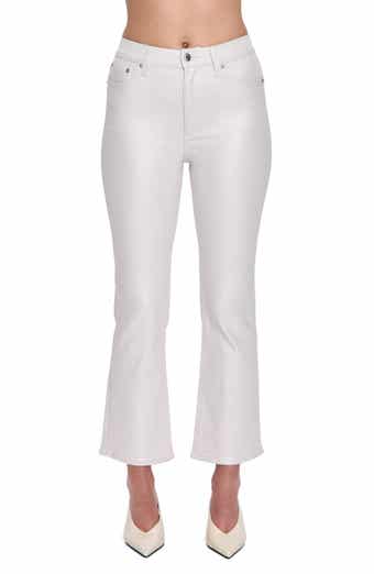 Pistola Lennon Coated High Waist Ankle Bootcut Jeans