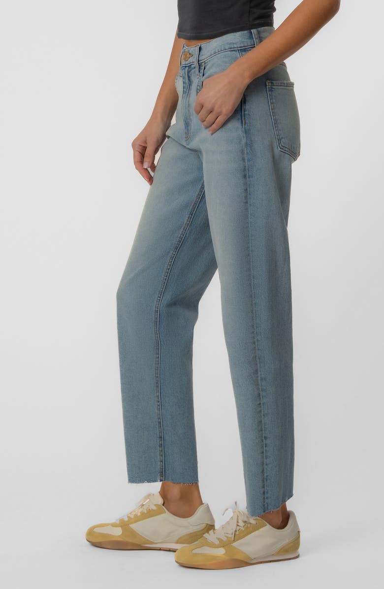 KUT from the Kloth Kit High Waist Baggy Straight Leg Jeans, Alternate, color,