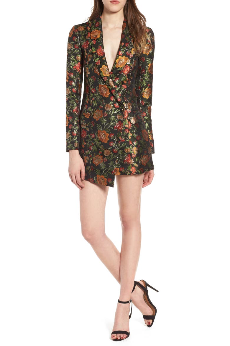 Ally Minidress, Main, color, BLACK FLORAL