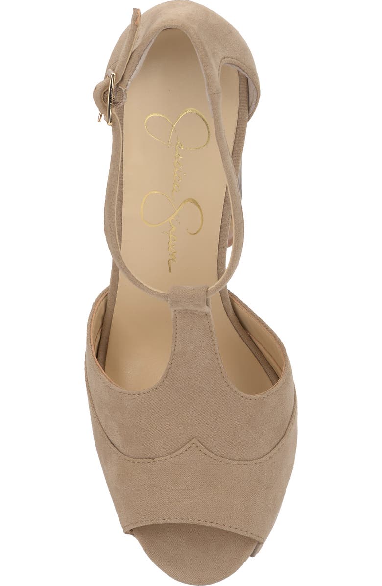 Jessica Simpson 'Dany' Sandal, Alternate, color, Almond Supmcs