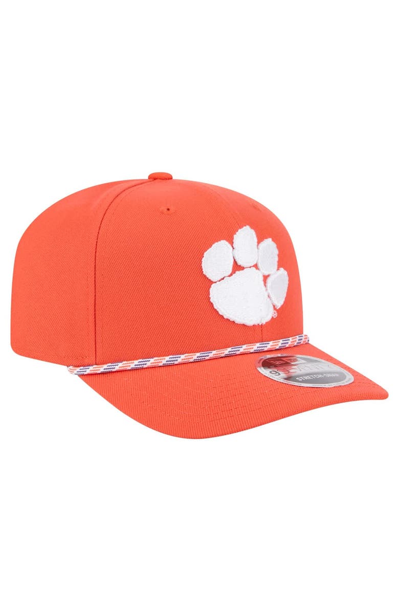 New Era Men's New Era Orange Clemson Tigers Game Day Multi-Rope 9SEVENTY Stretch-Snap Hat, Alternate, color, Orange