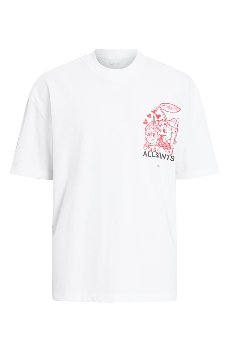 AllSaints Breakup Cotton Graphic T-Shirt, Alternate, color,