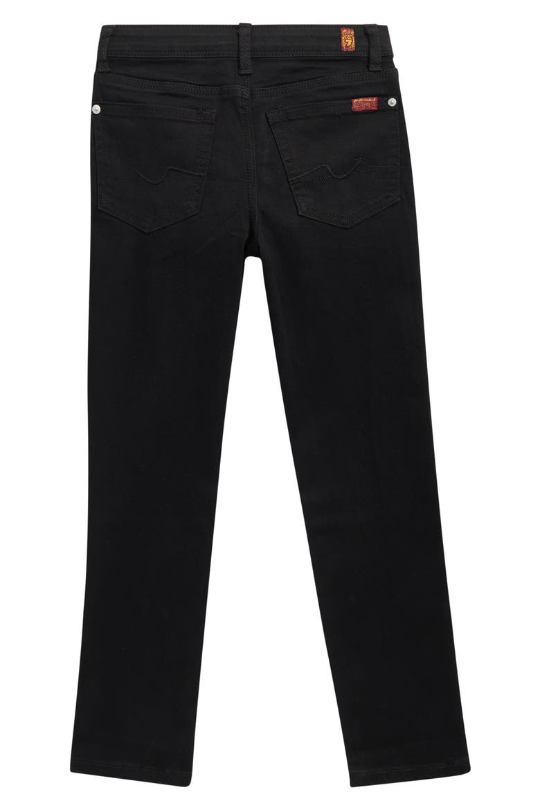 Kids' Slimmy Slim Straight Leg Jeans, Alternate, color, BLACKOUT