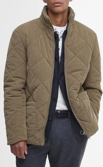 Quilted corduroy jacket hotsell