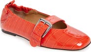 Ganni Mary Jane Ballet Flat