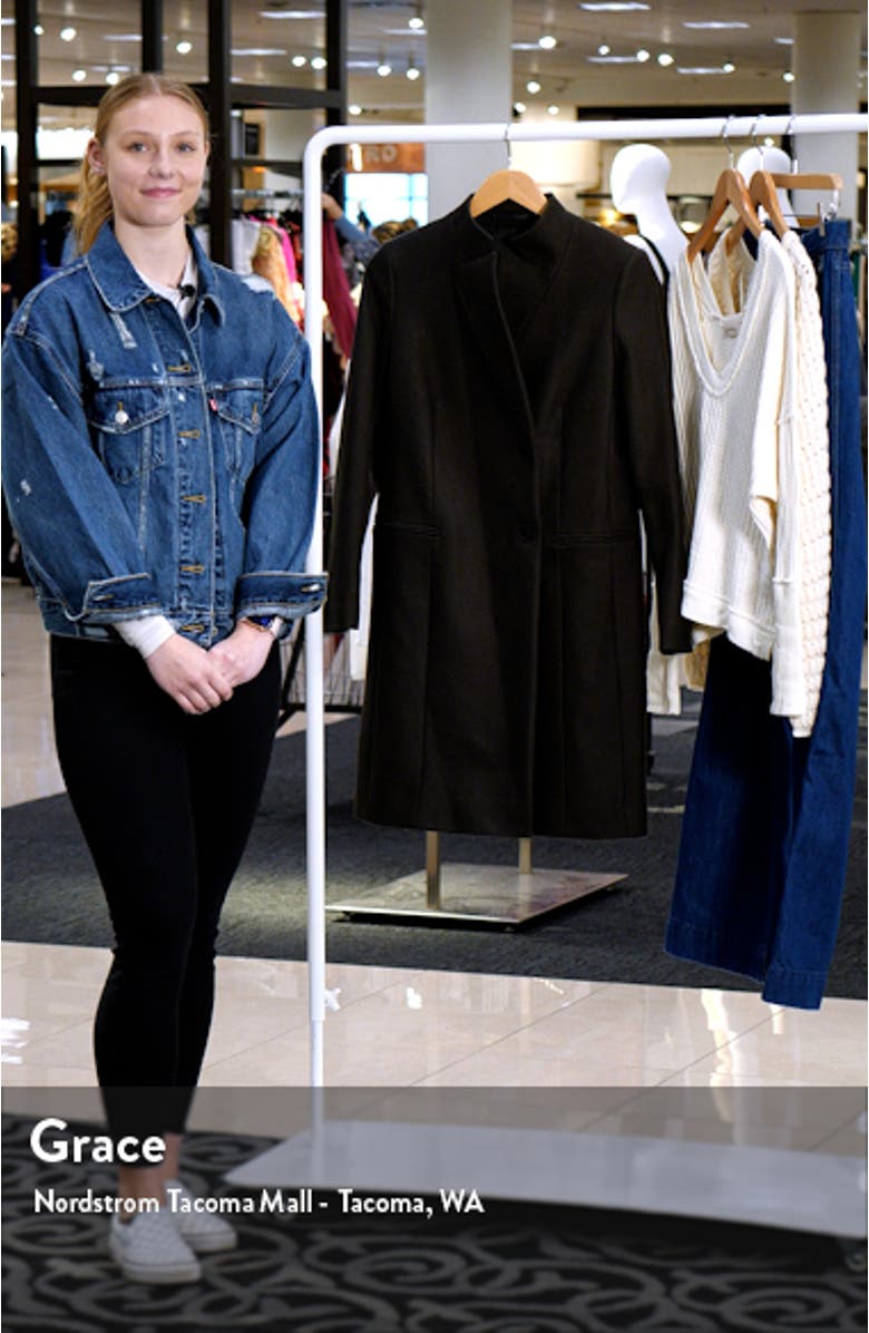 Women's Sidney Wool Blend Coat, sales video thumbnail