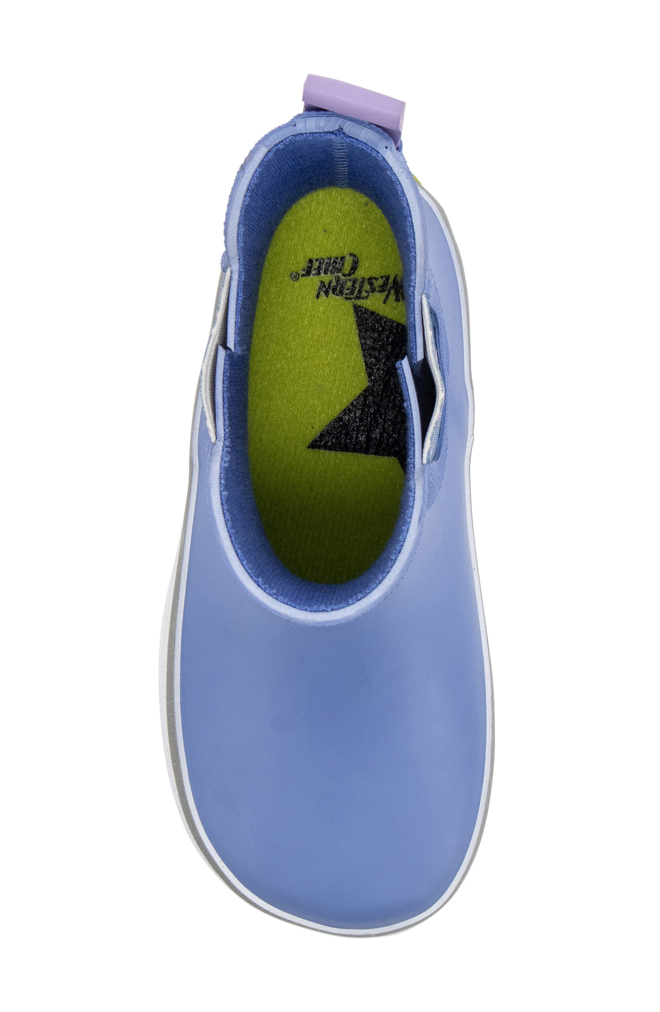 Western Chief Kids' Element Waterproof Chelsea Rain Boot, Alternate, color, Periwinkle