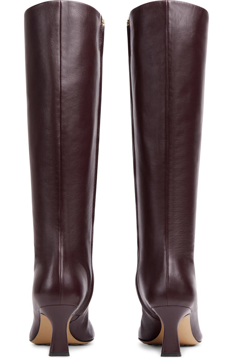 Bottega Veneta Rana Knee High Boot, Alternate, color, 2241 Dark Barolo