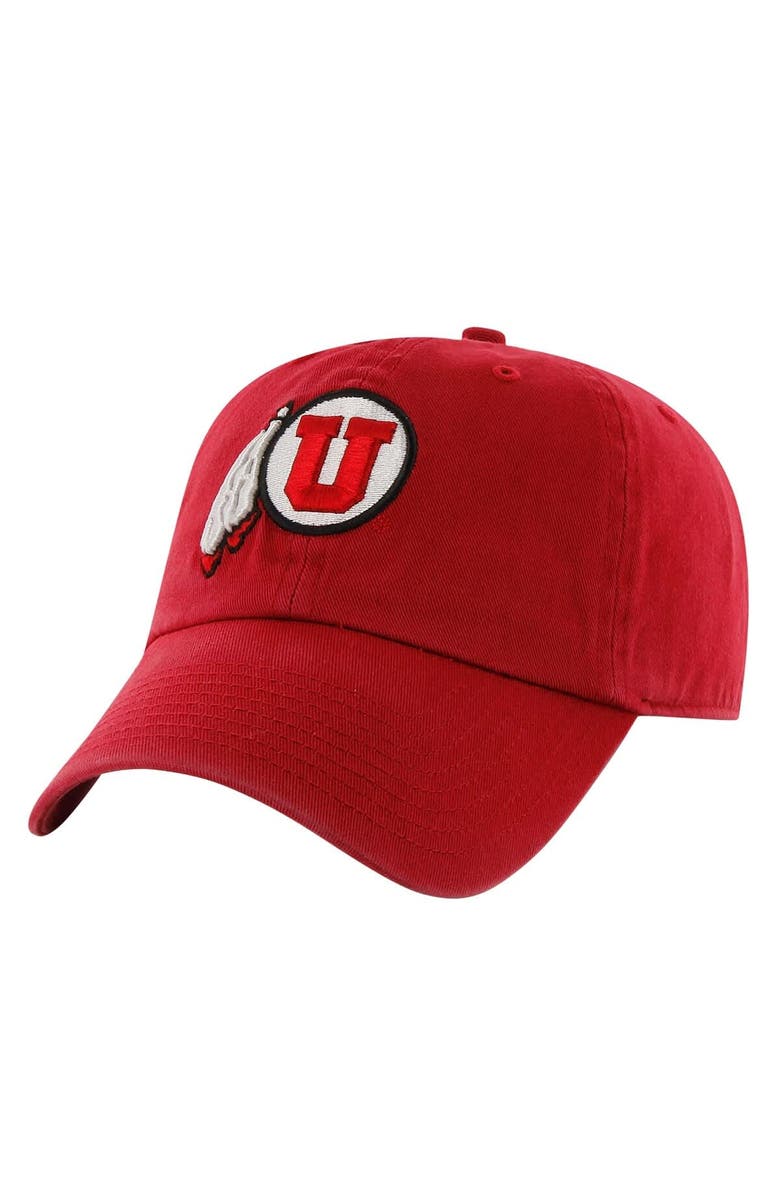 '47 Men's '47 Red Utah Utes Vintage Clean Up Adjustable Hat, Alternate, color, Red