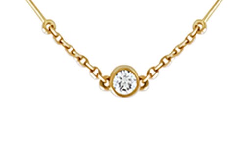 Bony Levy Diamond Station Necklace In Gold