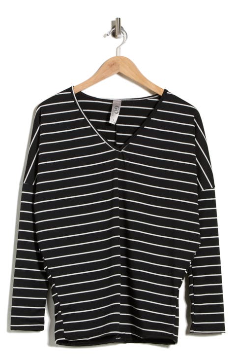 V-Neck Dolman Sleeve Sweater