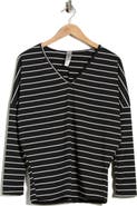 GO COUTURE V-Neck Dolman Sleeve Sweater