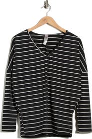GO COUTURE V-Neck Dolman Sleeve Sweater