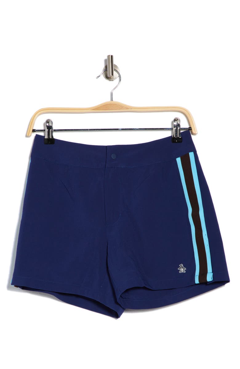 Original Penguin Flat Front Shorts, Alternate, color, 