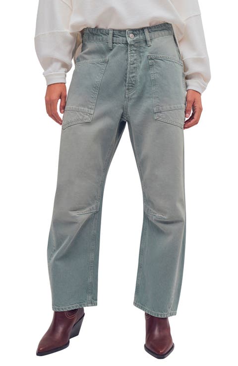 Minimalist Moxie Barrel Jeans