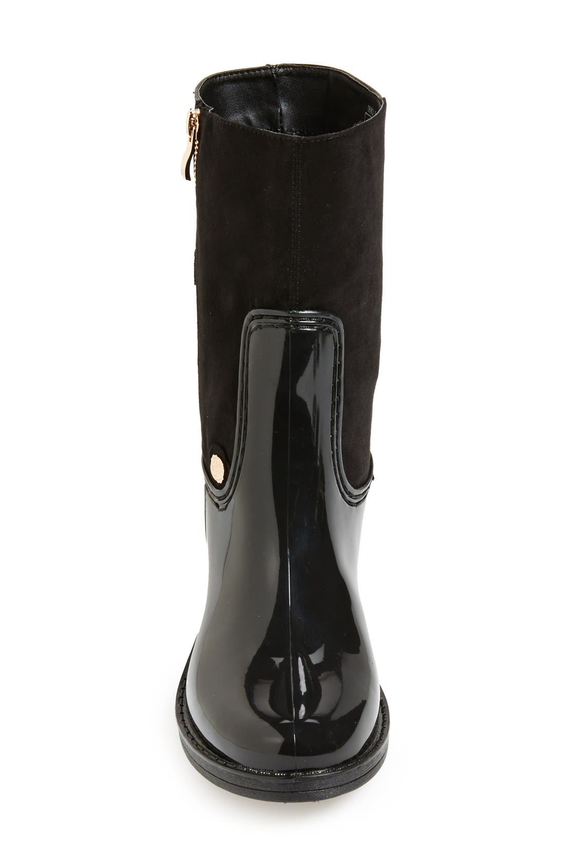 Posh Wellies 'Resilience' Mid Rain Boot, Alternate, color, 