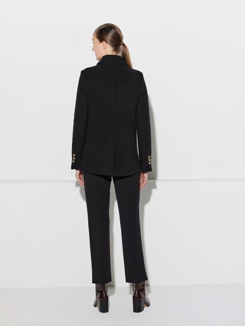 Callas Milano Clara Double-face Virgin Wool In Black