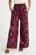 SUGARLIPS Tory Paisley Sofie Wide Leg Pants