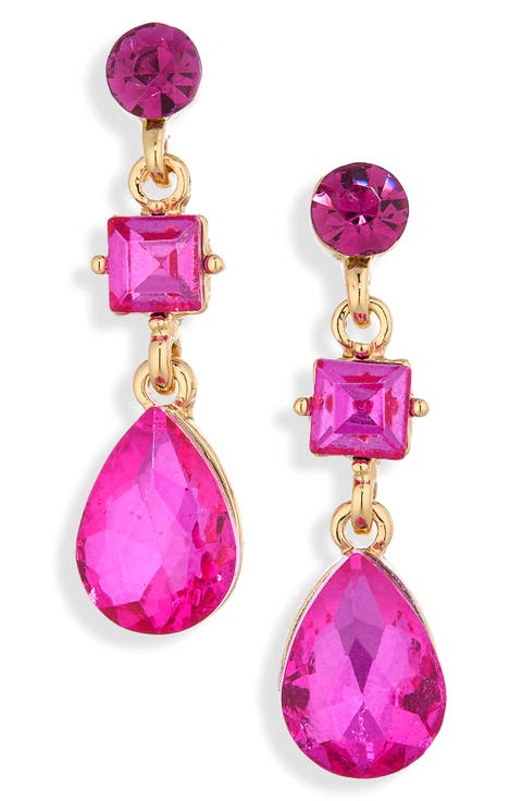 Crystal Drop Earrings