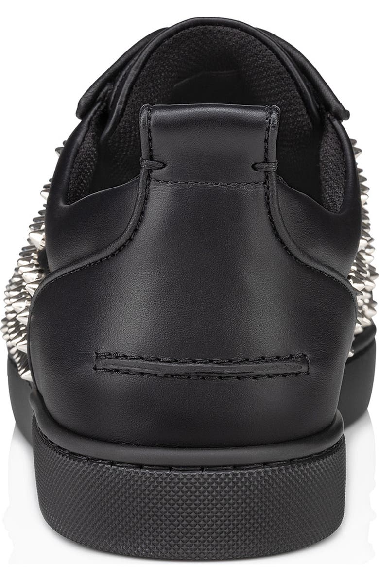 Christian Louboutin Louis Junior Allover Spikes High Top Sneaker, Alternate, color,