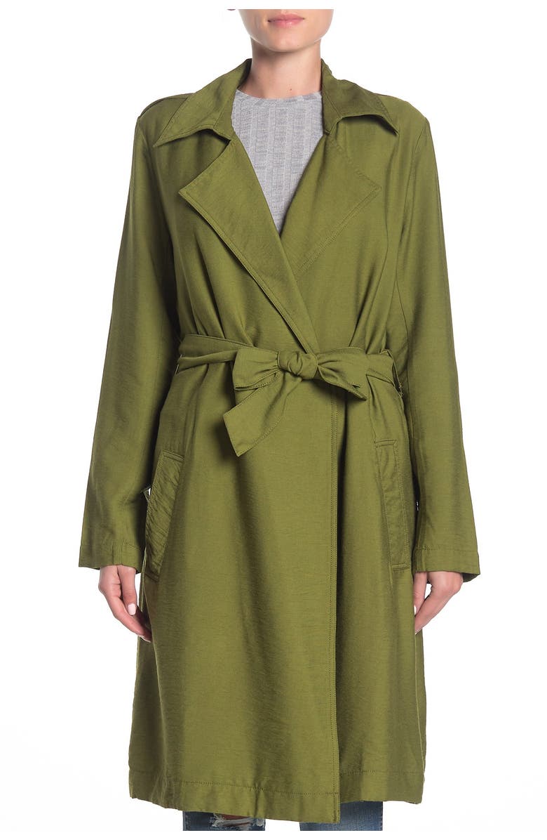 The Fifth Label Notch Lapel Trench Coat, Alternate, color,