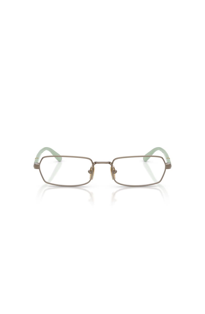 Vogue Eyewear 51mm Irregular optical glasses, Alternate, color, Beige