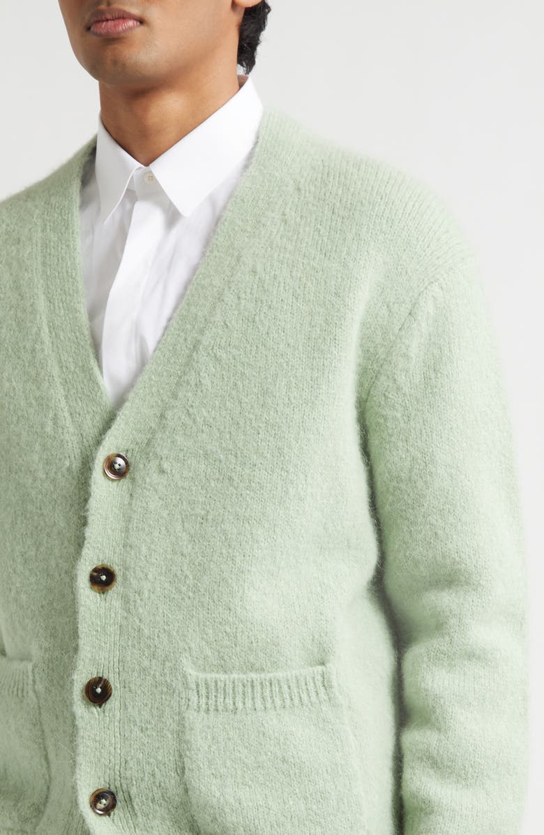 TOM FORD Alpaca Blend Cardigan, Alternate, color, Iced Pistachio