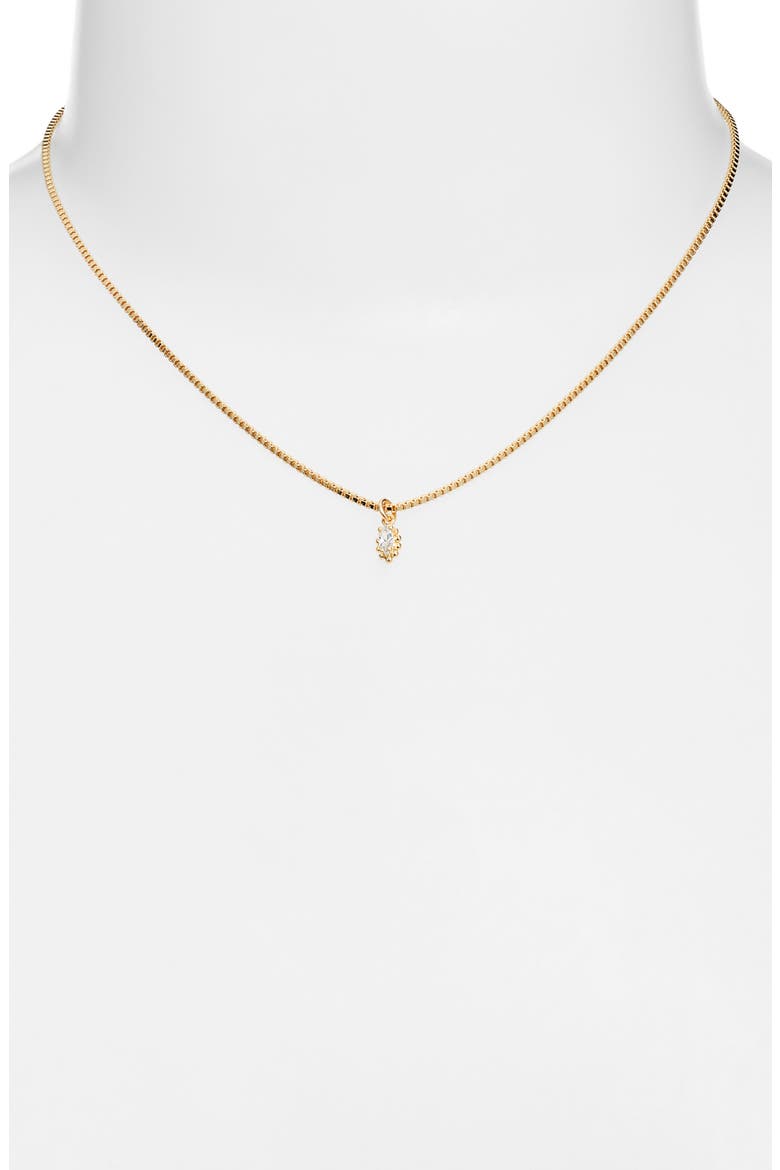 Shu Deity Pendant Necklace, Alternate, color, GOLD