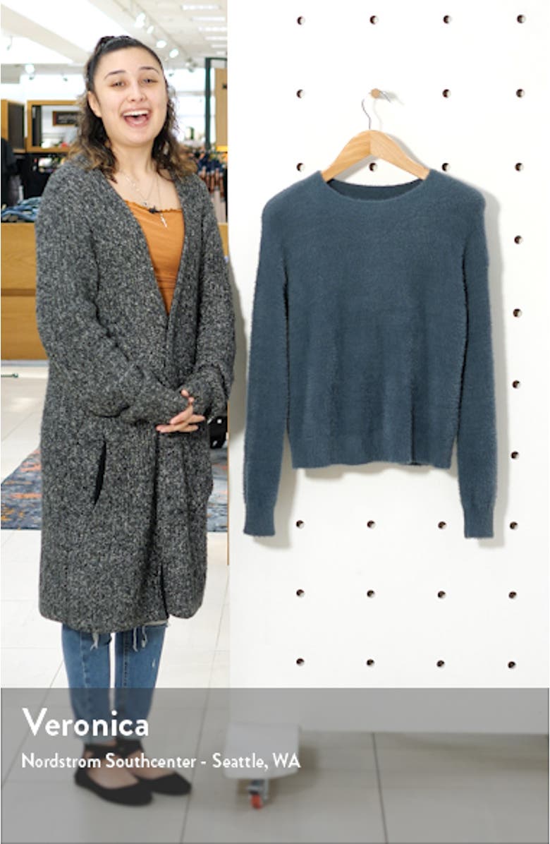 Fuzzy Crewneck Sweater, sales video thumbnail