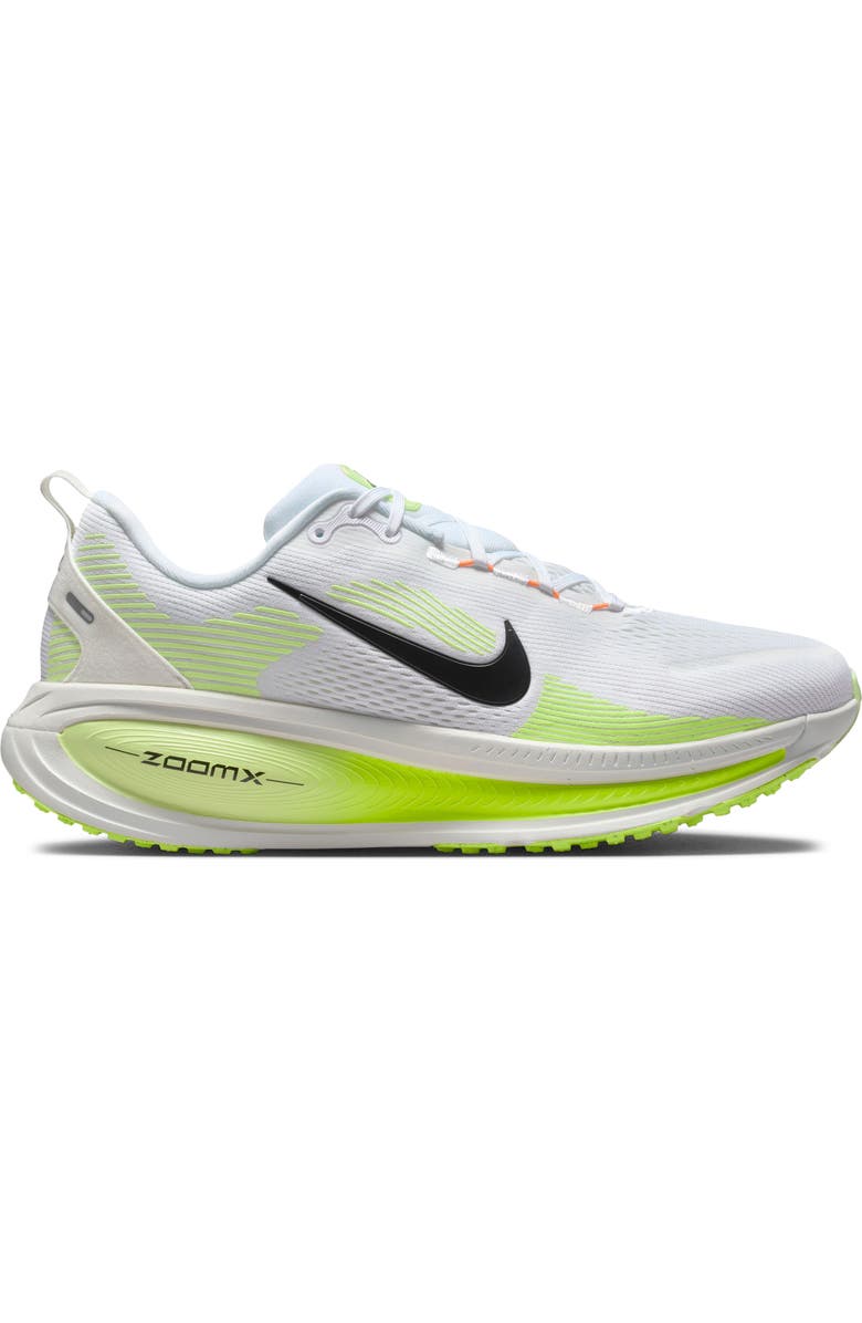 Nike Vomero 18 Running Shoe, Alternate, color, White/ Lime/ Black