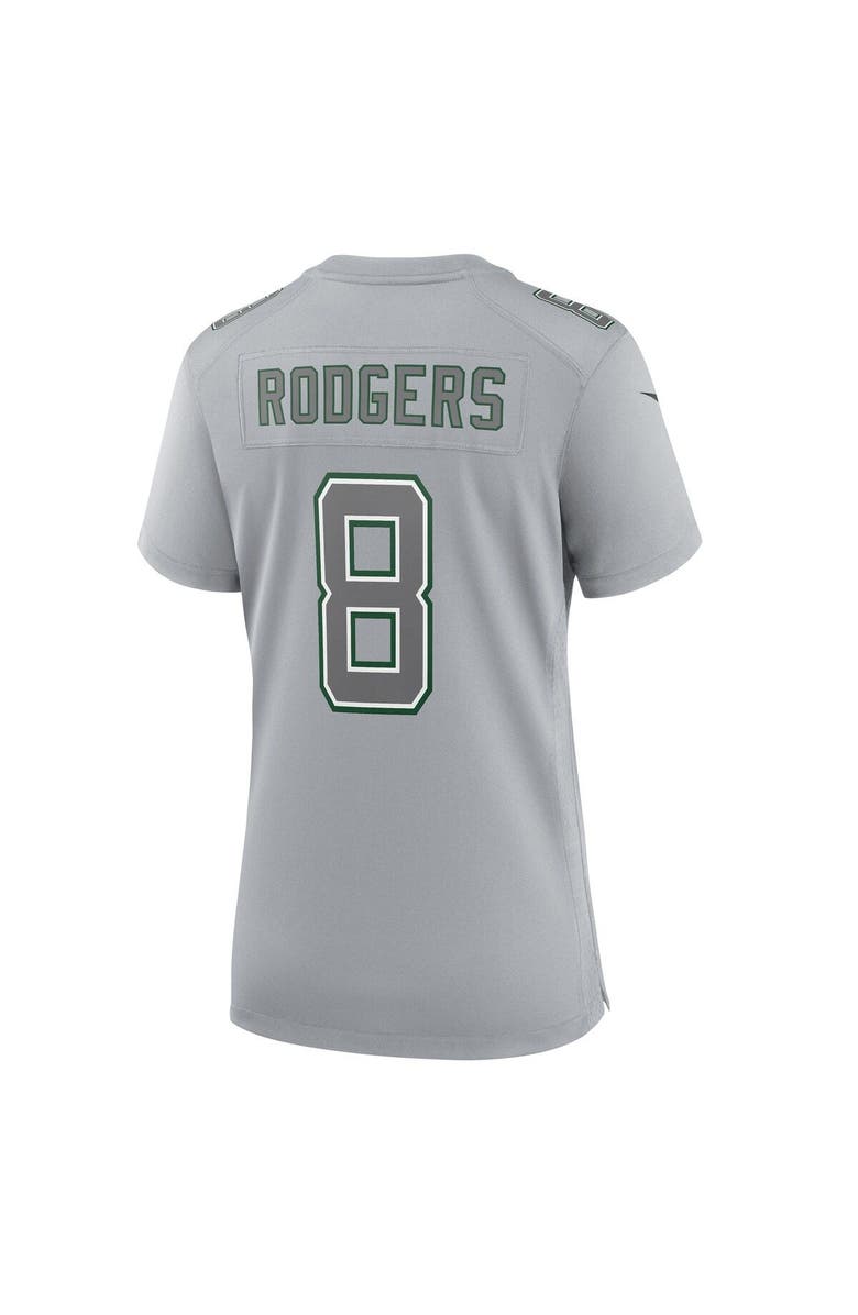 Nike Women's Nike Aaron Rodgers Heather Gray New York Jets Atmosphere Fashion Game Jersey, Alternate, color,
