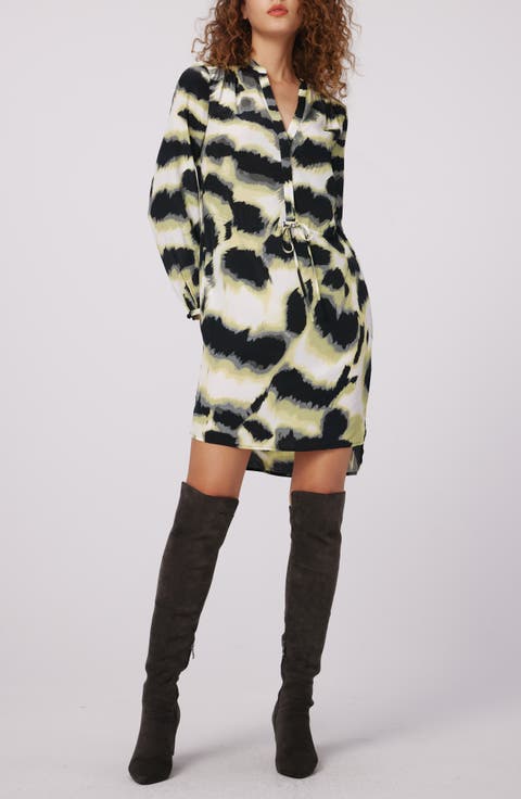 Sonoya Long Sleeve High-Low Dress