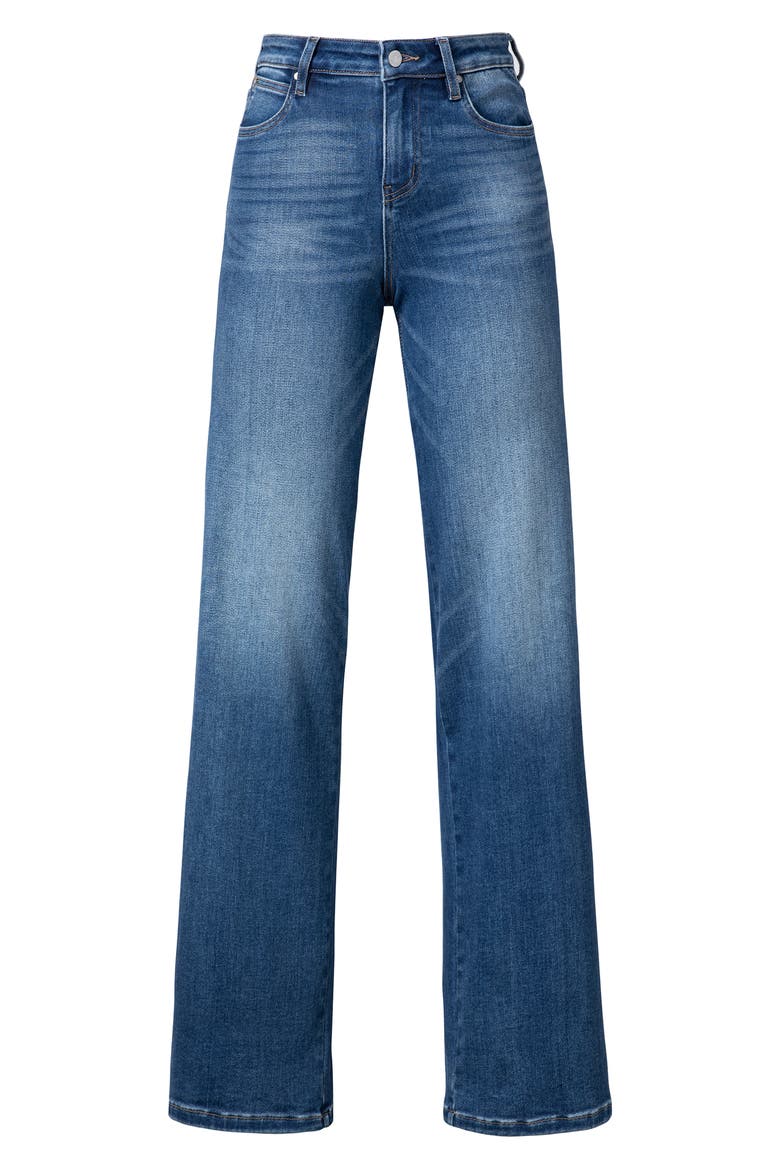 Straight Leg Jeans, Alternate, color, MEDIUM BLUE
