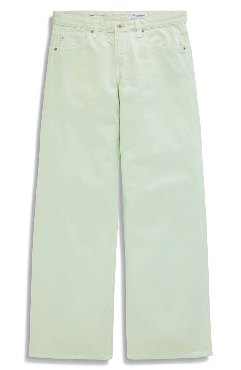 AG Adria Low Rise Wide Leg Jeans, Alternate, color, Summer Vine