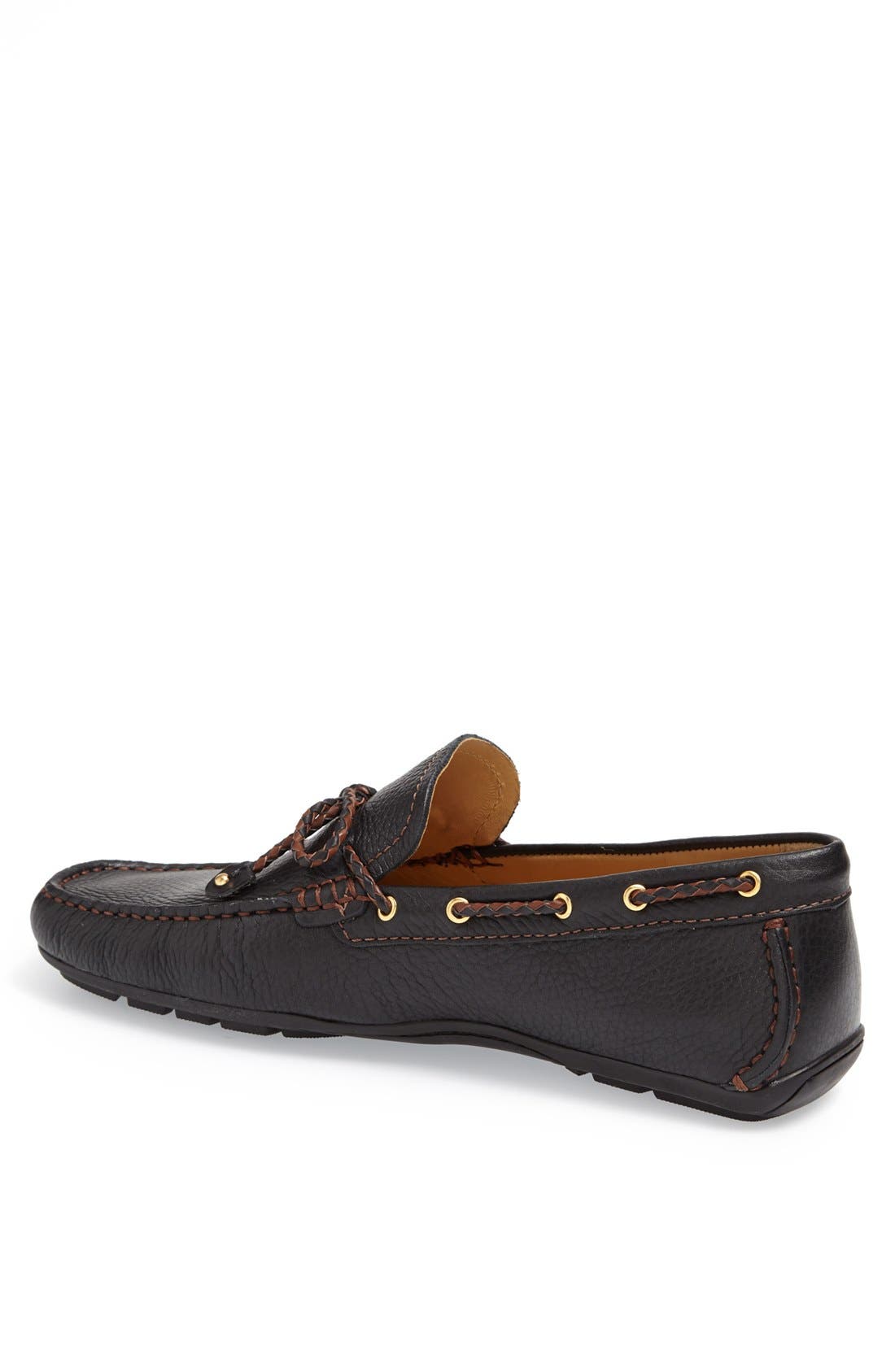 'Cypress Hill' Driving Shoe, Alternate, color, BLACK LEATHER