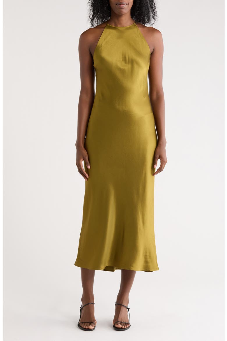 Pia Dress, Main, color, FERN