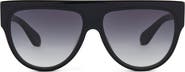 DIFF Georgie 58mm Gradient Flat Top Sunglasses