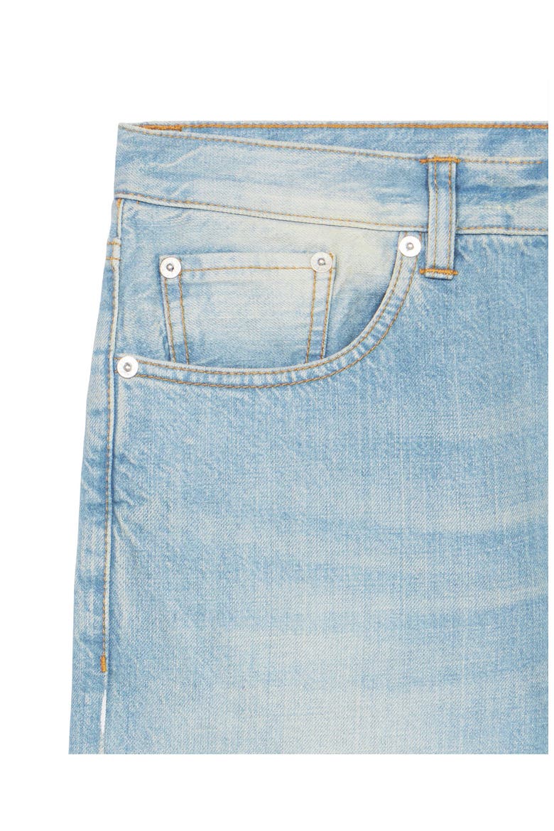 966 John Stone Wash 5-Pocket Regular Fit Denim Trousers, Alternate, color, D250