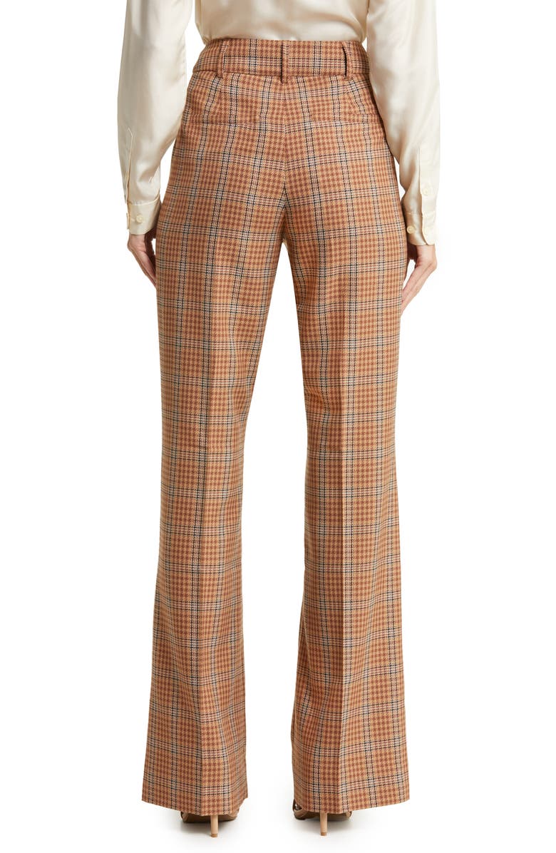 PAIGE Avedon Plaid Wide Leg Trousers, Alternate, color, Bronze Dust Multi