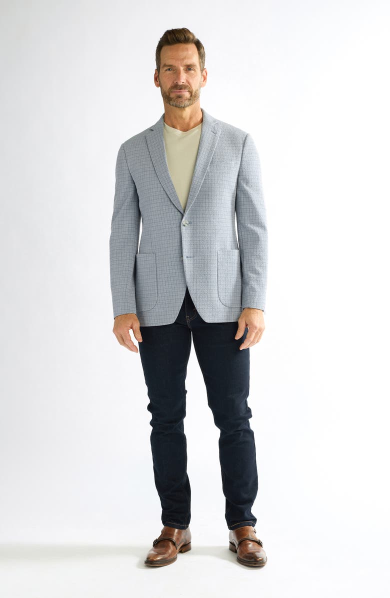 SAVILE ROW CO Gatona Check Sport Coat, Alternate, color, Grey