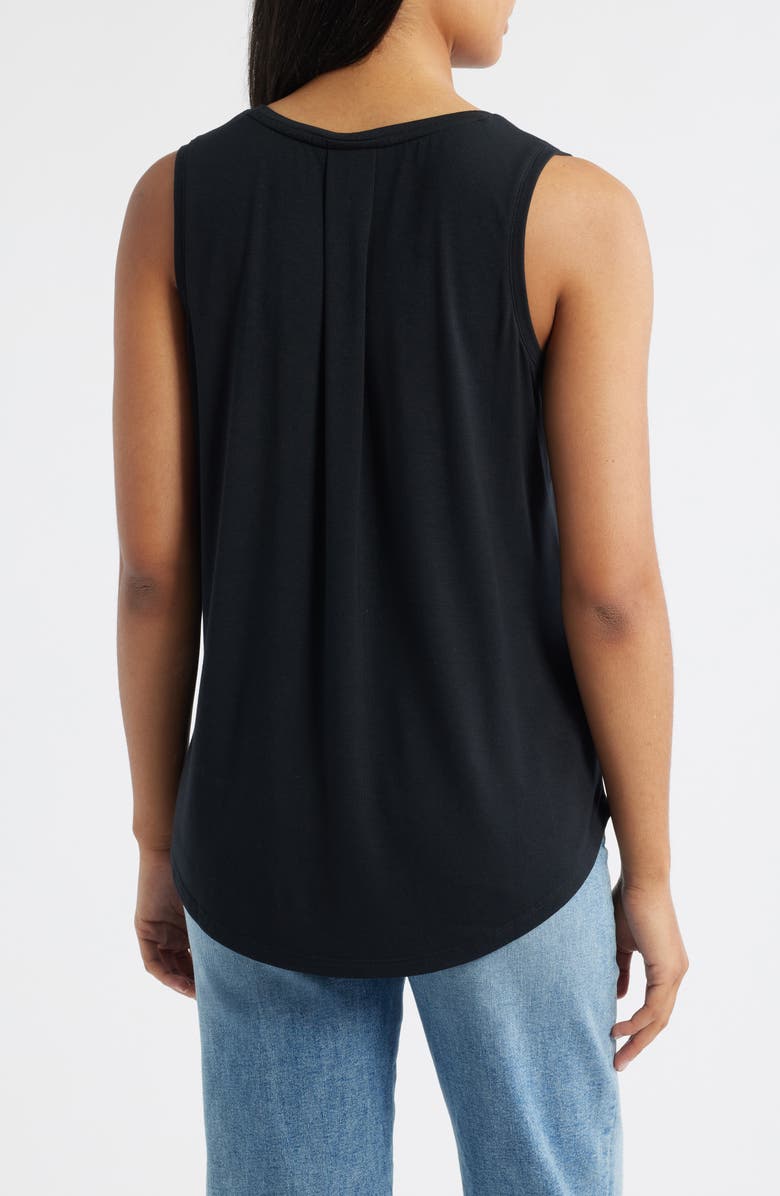 Tommy Bahama Kauai Lattice Tank Top, Alternate, color, Black