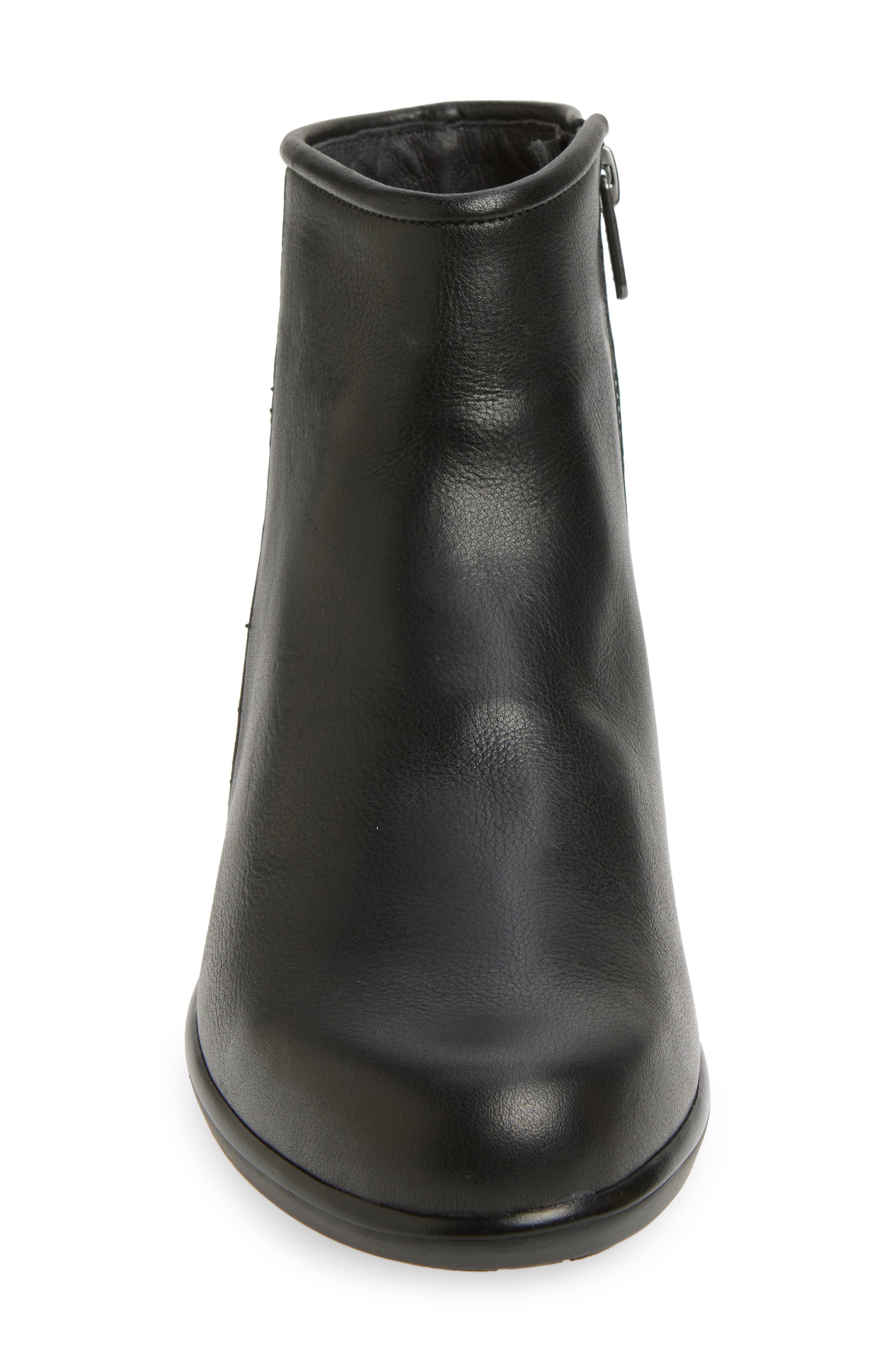 Naot Norther Bootie, Alternate, color, Water Resistant Black Leather