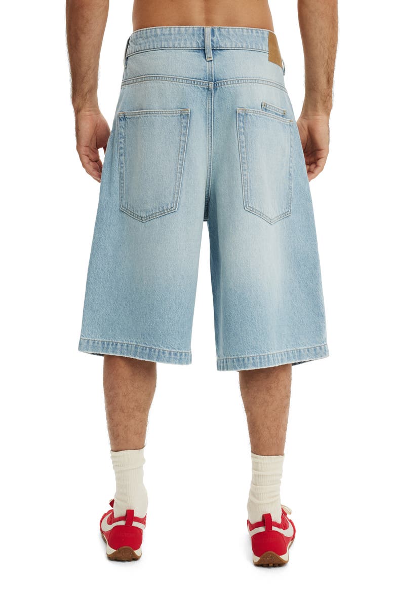 Men's Y2k Super Baggy Jort, Alternate, color, Dawn Blue