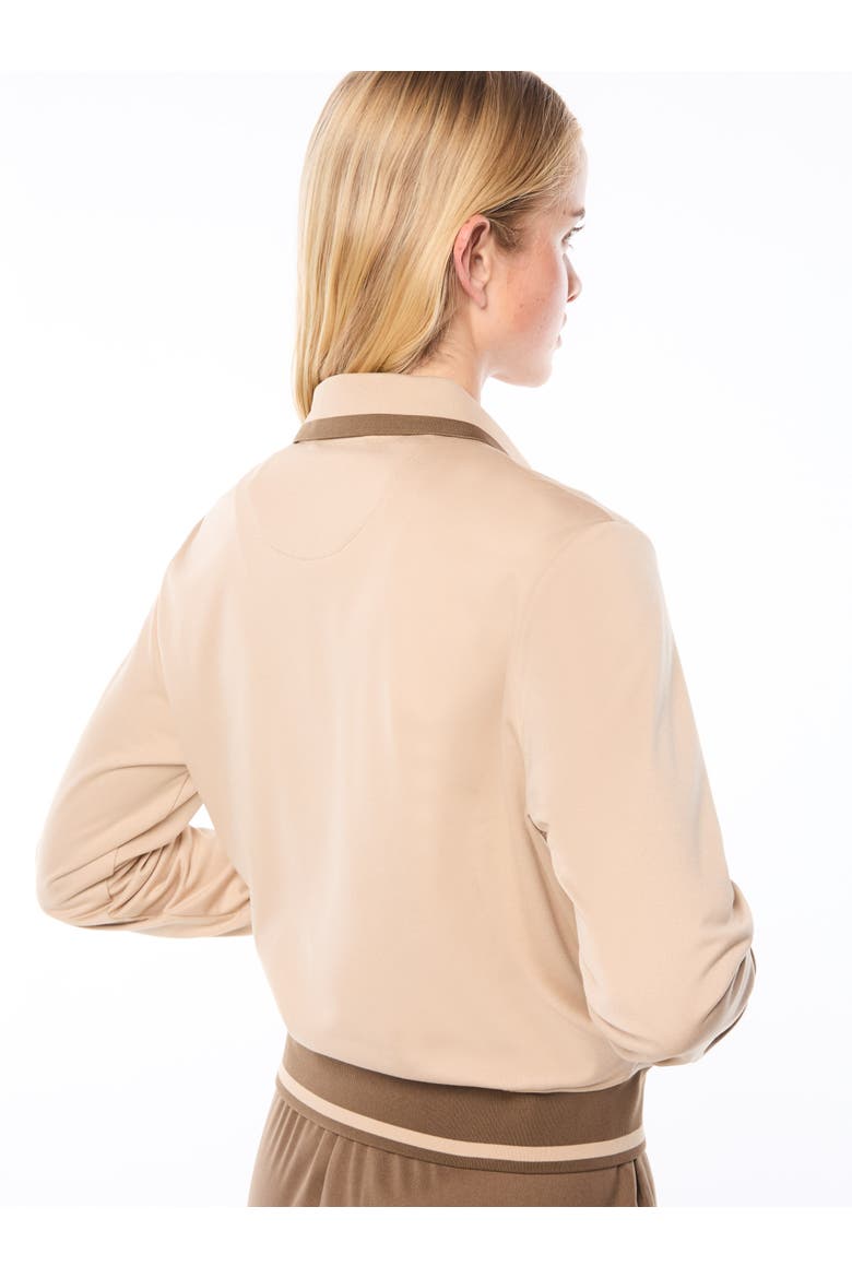 Amara Track Jacket, Alternate, color, HUMUS