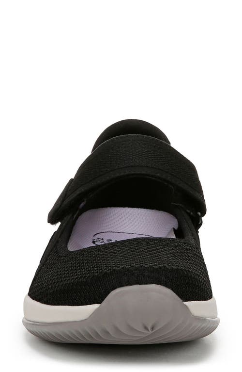 Ryka Rykä Echo Knit Mary Jane Sneaker In Black