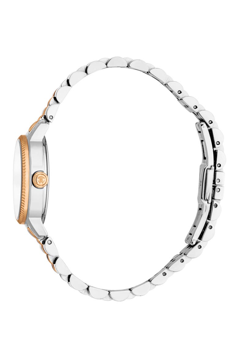 Nirvana Bracelet Watch, 28mm, Alternate, color, TWO TONE SILVER & ROSE GOLD